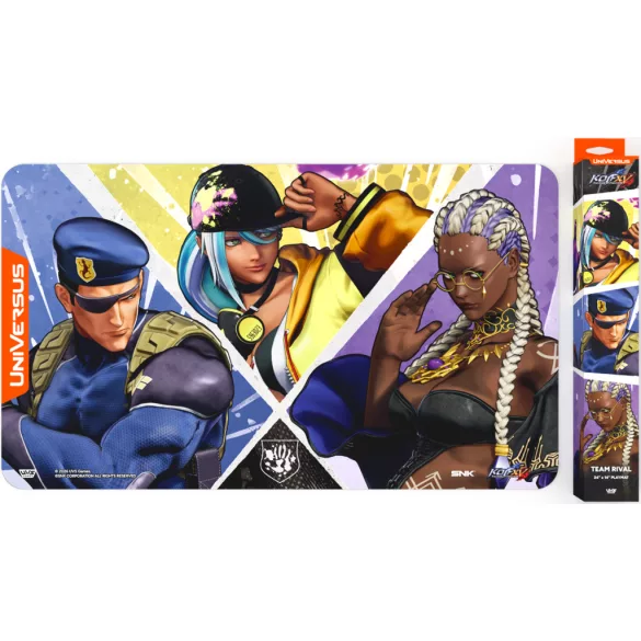 UniVersus CCG: The King Of Fighters Xv: Challenger Series Team Rival Playmat