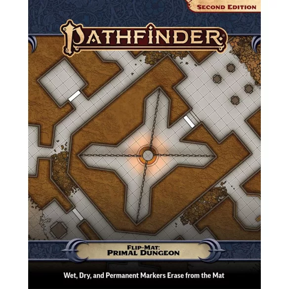 Pathfinder Flip-Mat: Primal Dungeon - EN-PZO11033-FM