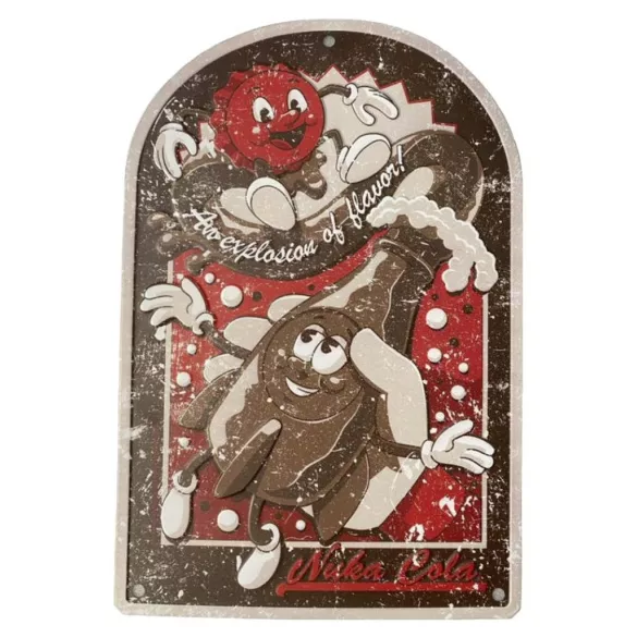 Fallout Nuka Cola Vintage Ad Metal Sign-1136732