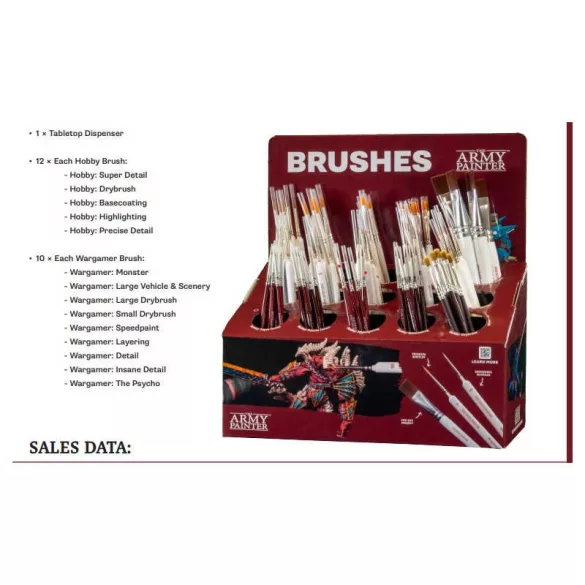 The Army Painter - Brush Dispenser Pack-BR7047P