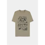 Pokémon - Sand Eevee Evolutions Men's Short Sleeved T-shirt - 2XL-TS252320POK-2XL