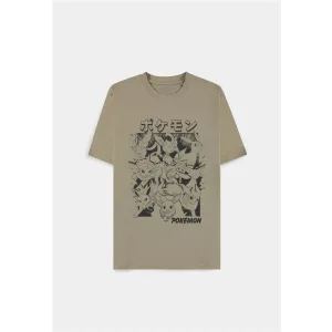Pokémon - Sand Eevee Evolutions Men's Short Sleeved T-shirt - 2XL-TS252320POK-2XL