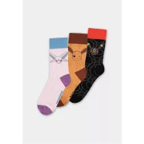 Pokémon - Eevee Evolution (EEU) Socks (3 Pack) - 39/42-GS370337POK-39/42