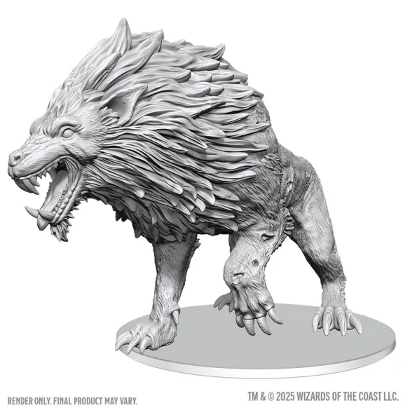 D&D Nolzur's Marvelous Miniatures: Dire Worg - EN-WZK90848