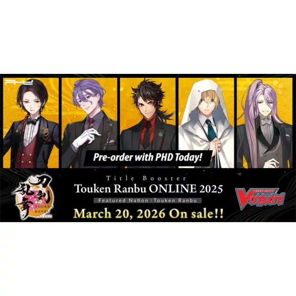 Cardfight!! Vanguard Touken Ranbu ONLINE 2025 Sneak Preview Kit - EN