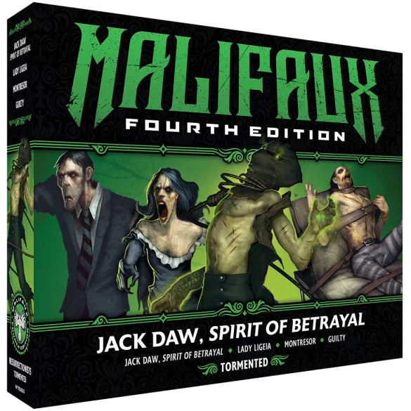 Malifaux 4th Edition - Jack Daw, Spirit of Betrayal - EN-WYR24205