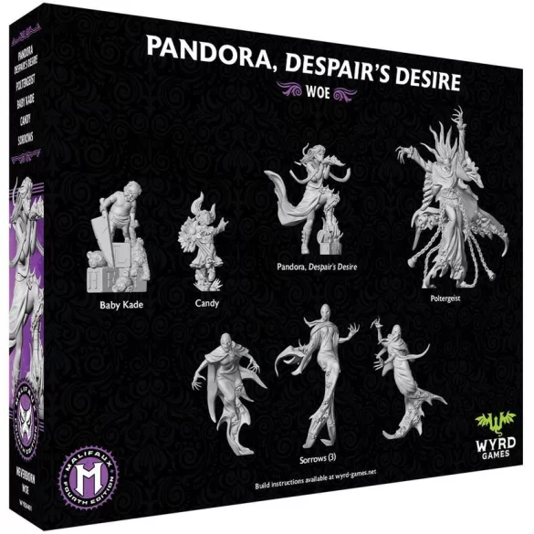 Malifaux 4th Edition - Pandora, Despair's Desire miniatűra készlet (EN)