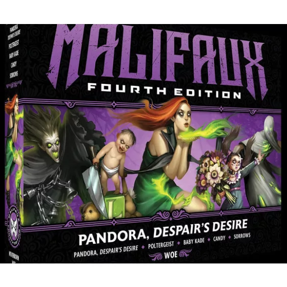 Malifaux 4th Edition - Pandora, Despair's Desire miniatűra készlet (EN)
