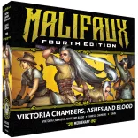 Malifaux 4th Edition - Viktoria Chambers, Ashes and Blood minicsomag - angol kiadás