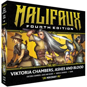 Malifaux 4th Edition - Viktoria Chambers, Ashes and Blood - EN-WYR24501