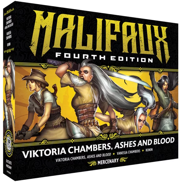 Malifaux 4th Edition - Viktoria Chambers, Ashes and Blood - EN-WYR24501
