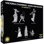 Malifaux 4th Edition - Viktoria Chambers, Ashes and Blood minicsomag - angol kiadás