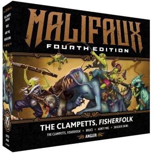 Malifaux 4th Edition - The Clampetts, Fisherfolk - EN-WYR24605