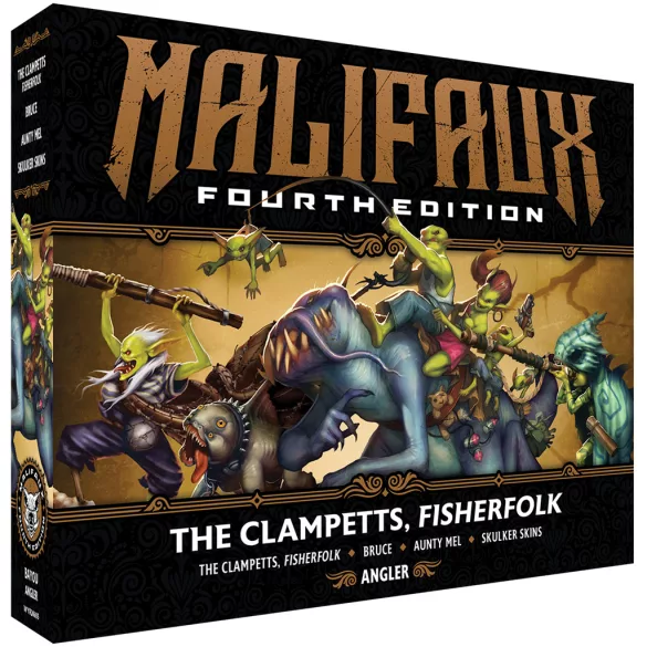 Malifaux 4th Edition - The Clampetts, Fisherfolk - EN-WYR24605