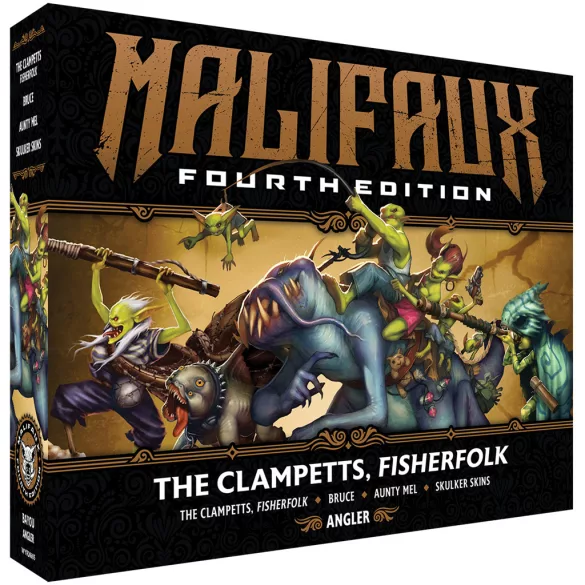 Malifaux 4th Edition - The Clampetts, Fisherfolk miniatűra készlet - angol kiadás