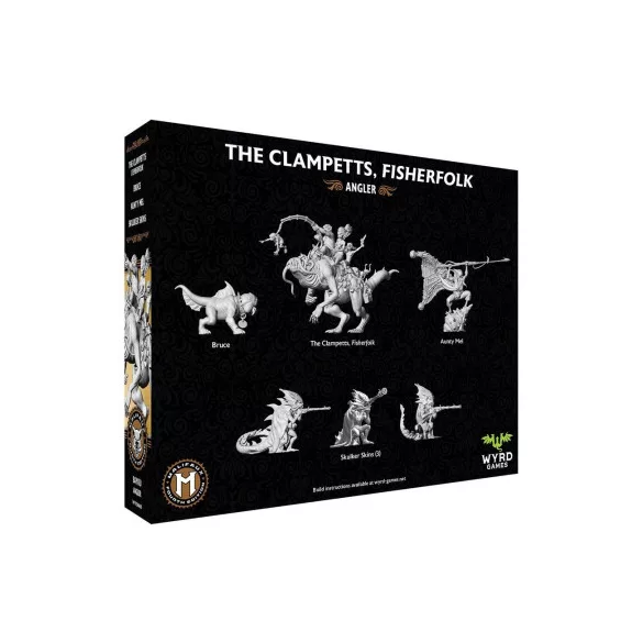 Malifaux 4th Edition - The Clampetts, Fisherfolk miniatűra készlet - angol kiadás