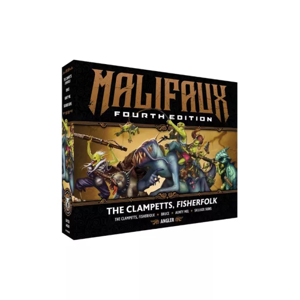 Malifaux 4th Edition - The Clampetts, Fisherfolk miniatűra készlet - angol kiadás
