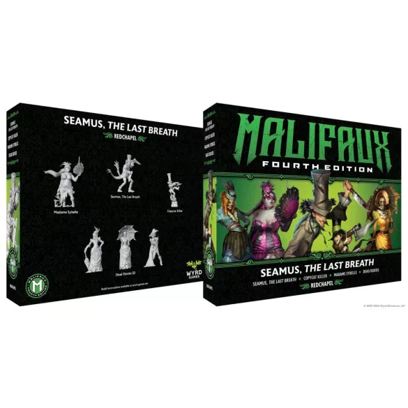 Malifaux 4th Edition - Seamus, The Last Breath miniatűra készlet - EN