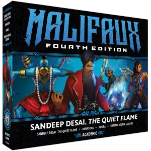 Malifaux 4th Edition - Sandeep Desai, The Quiet Flame - EN-WYR24303