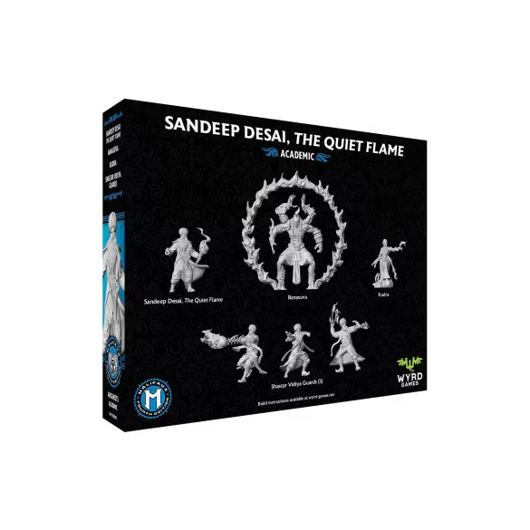 Malifaux 4th Edition - Sandeep Desai, The Quiet Flame miniatűra szett - EN