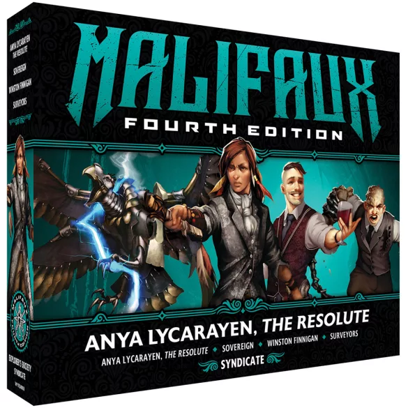 Malifaux 4th Edition - Anya Lycarayen, The Resolute - EN-WYR24803