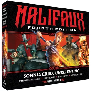 Malifaux 4th Edition - Sonnia Criid, Unrelenting - EN-WYR24103