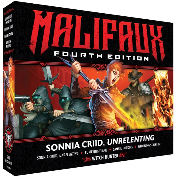 Malifaux 4th Edition - Sonnia Criid, Unrelenting - EN-WYR24103