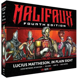 Malifaux 4th Edition - Lucius Mattheson, In Plain Sight - EN-WYR24101