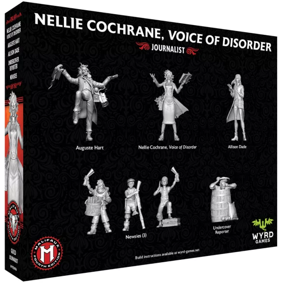 Malifaux 4th Edition - Nellie, Voice of Disorder miniatűra szett (EN)