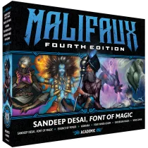 Malifaux 4th Edition - Sandeep, Desai, Font of Magic - EN-WYR24304