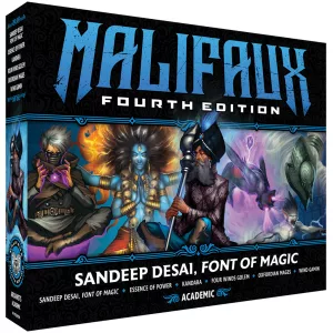 Malifaux 4th Edition - Sandeep, Desai, Font of Magic - EN-WYR24304