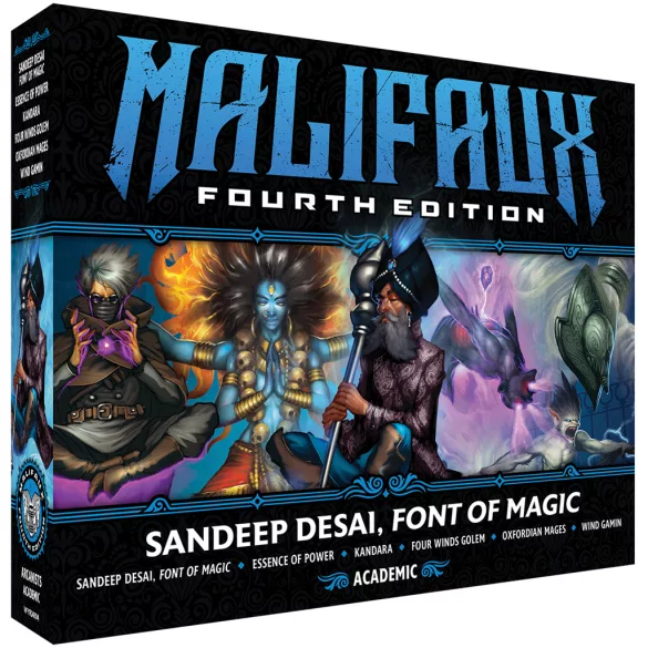 Malifaux 4th Edition - Sandeep, Desai, Font of Magic - EN-WYR24304
