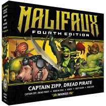 Malifaux 4th Edition - Captain Zipp, Dread Pirate - EN-WYR24507