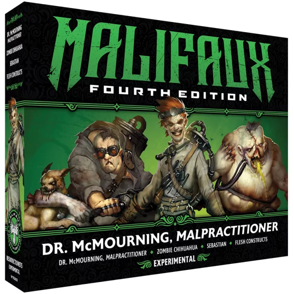 Malifaux 4th Edition - Dr. McMourning, Malpractitioner - EN-WYR24203