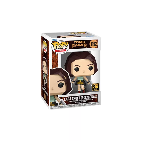 Funko POP! Games: TOMB RAIDER - Lara Croft (Polygon)-FK90841