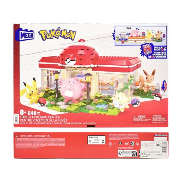 Mega Pokemon Forest Pokemon Centre [Importer label on product]-HNT93