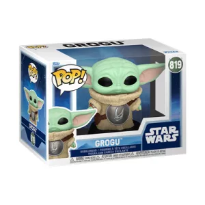 Funko POP! Star Wars: Grogu with Mudhorn Chest Armor-FK90447