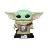 Funko POP! Star Wars: Grogu with Mudhorn Chest Armor-FK90447