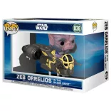 Funko POP! Rides DLX: Zeb Orrelios in the Razor Crest