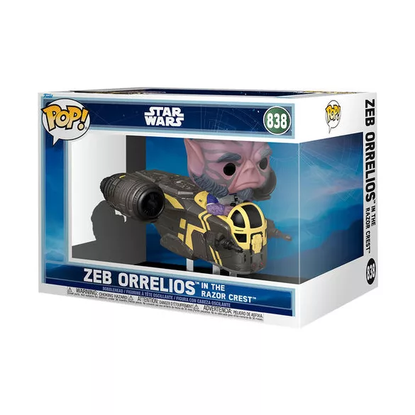 Funko POP! Rides DLX: Zeb Orrelios in the Razor Crest