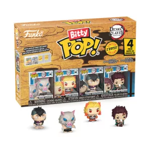 Funko Bitty POP! Demon Slayer - Inosuke 4pk-FK86951