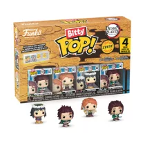 Funko Bitty POP! Demon Slayer - Tanjiro 4pk-FK86952