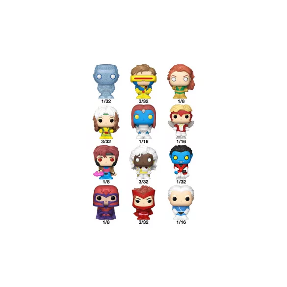 Funko Bitty POP Singles: X-Men - 32PC PDQ-FK91397