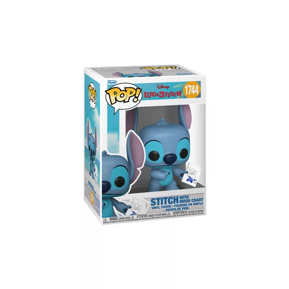 Funko POP! Disney: L&S S4 - Stitch w/Mood Chart w/CH (5+1)-FK90345