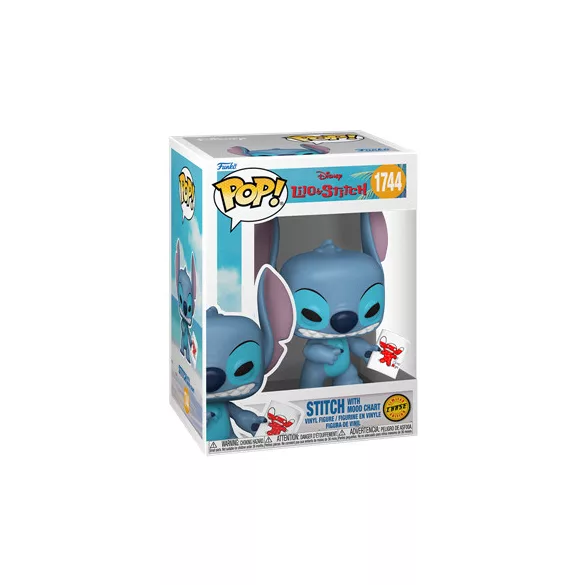 Funko POP! Disney: L&S S4 - Stitch w/Mood Chart w/CH (5+1)-FK90345