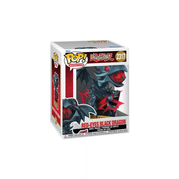 Funko POP! Premium: YGO - Red Eyes DRG (Card)-FK86609