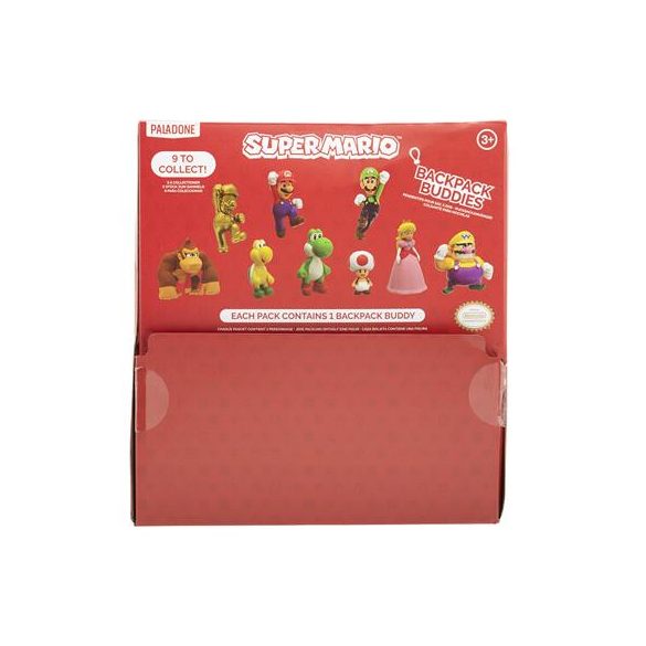 Super Mario Backpack Buddies CDU of 24pcs-PP3136NNV3