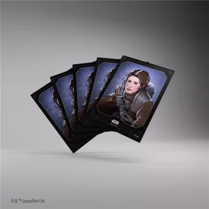 Gamegenic - Star Wars: Unlimited - A Lawless Time - Premium Art Sleeves - Leia Organa-GGS15125ML