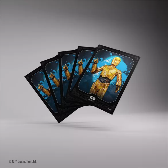 Gamegenic - Star Wars: Unlimited - A Lawless Time - Premium Art Sleeves - C-3PO-GGS15129ML