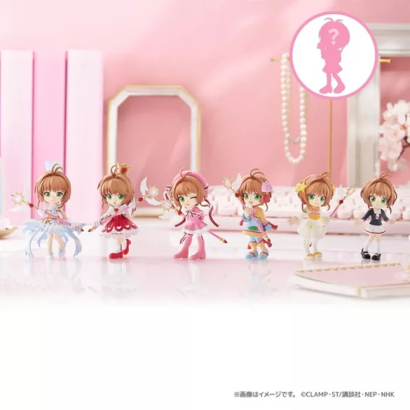 Bushiroad PalVerse Cardcaptor Sakura Clear Card angol Final Figure blind box display (6 db)